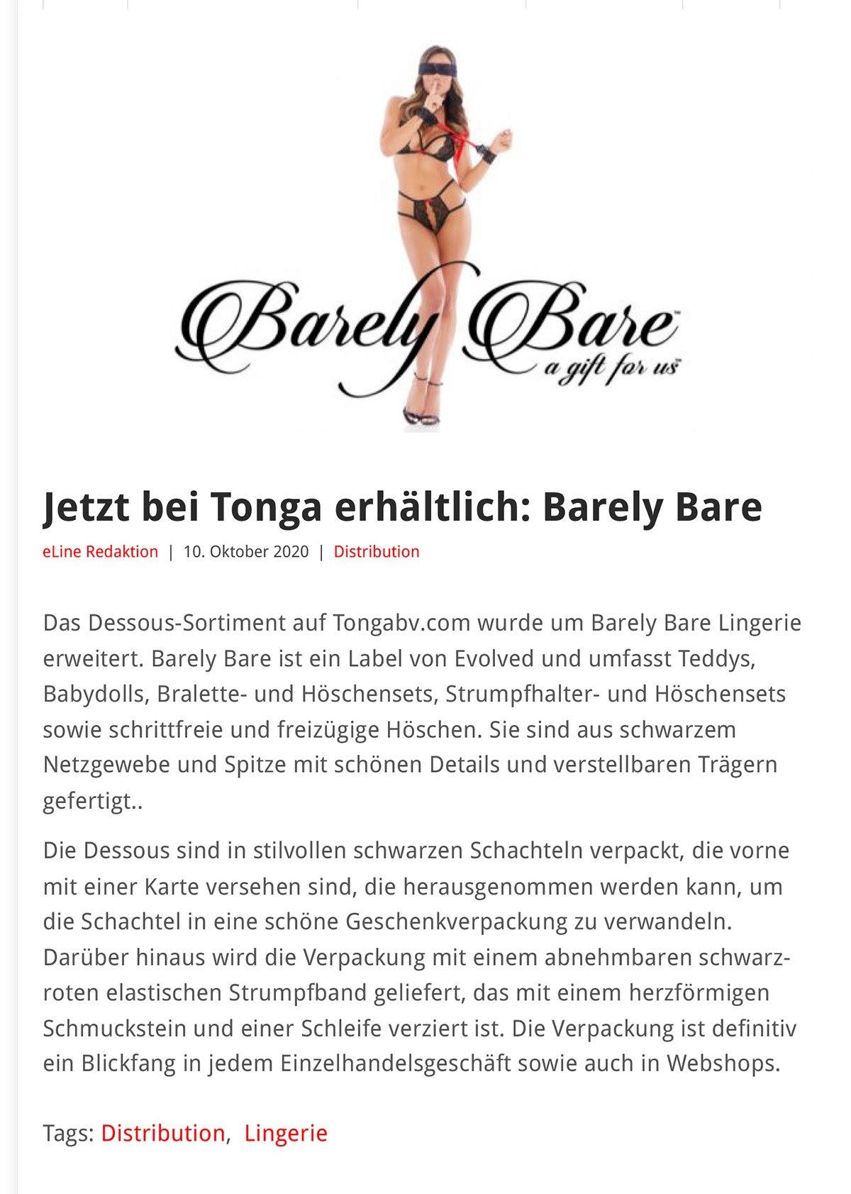 2020-10 eLine Online - Barely Bare